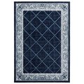 United Weavers Of America United Weavers of America 2050 10964 24 1 ft. 10 in. x 2 ft. 8 in. Bristol Altamont Navy Rectangle Accent Rug 2050 10964 24